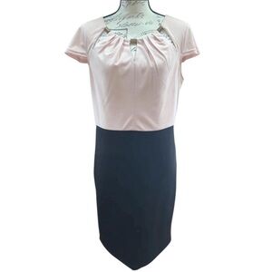 Suzy Shier Women Bodycon Dress
XL Pink and Black TwoTone Soft
Stretch